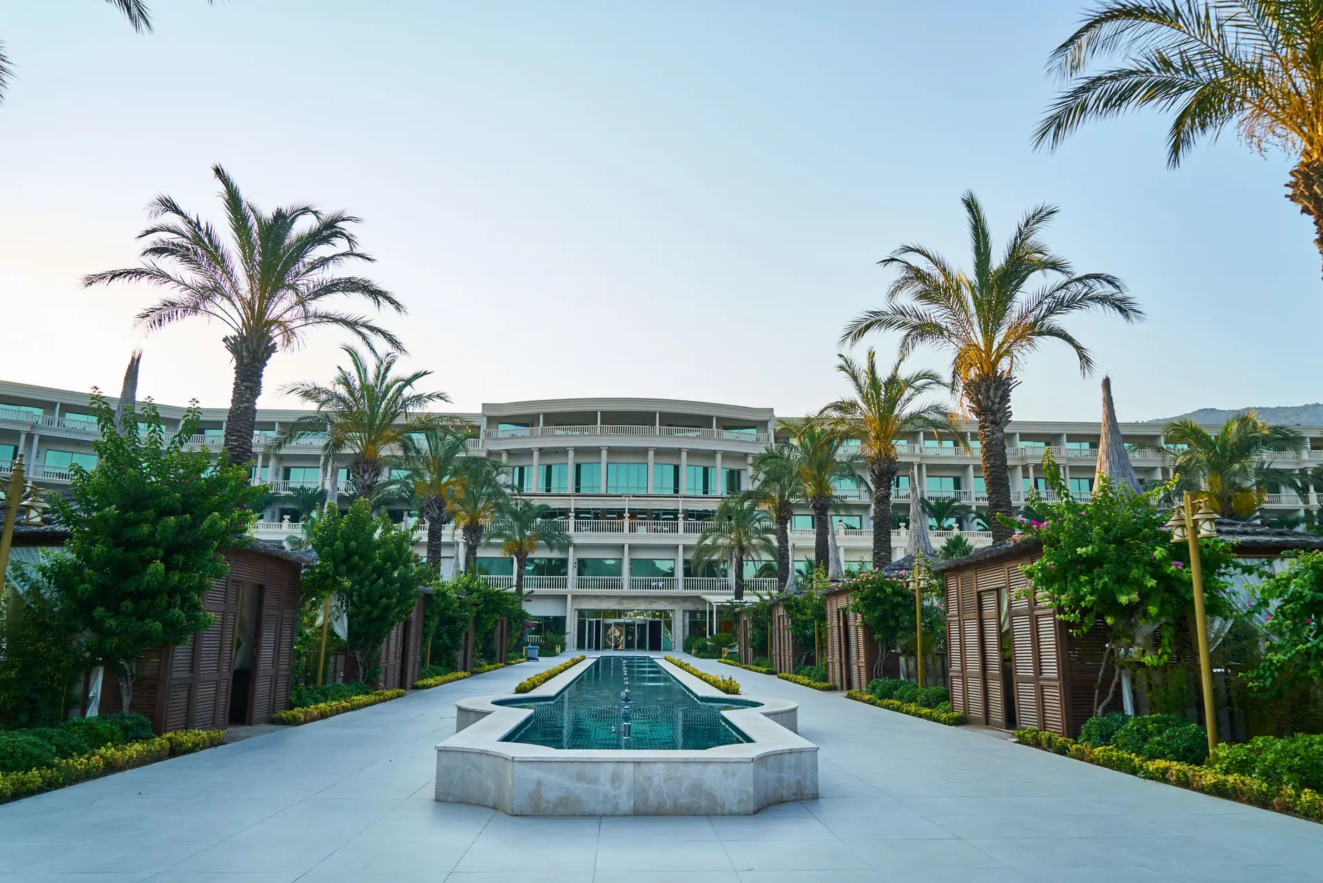 Modern resort architecture