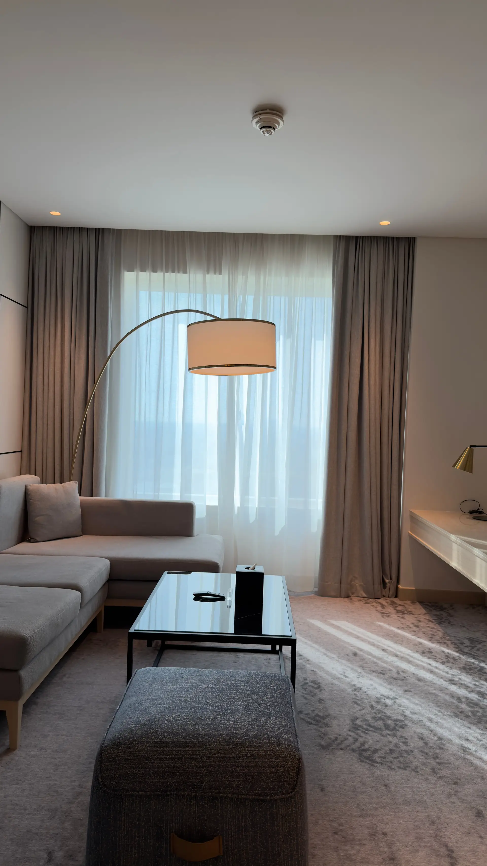 Executive room relaxation corner